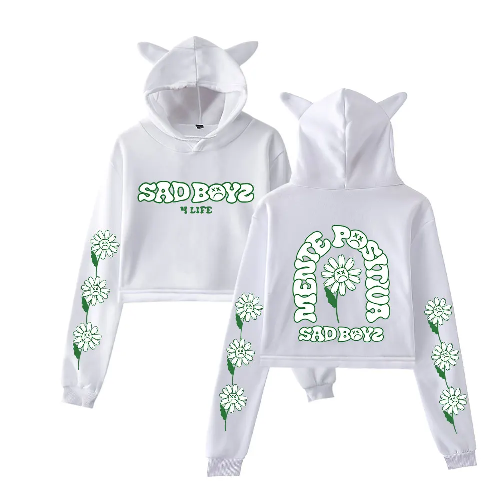 junior h merch 4 life tour  $AD Boyz  hooded sad boyz sweatshirt for women kawaii car ear hoodies winter pullover