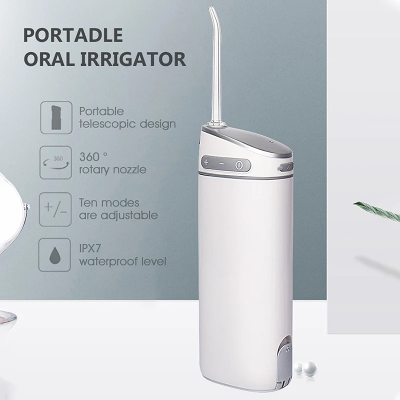 Electric Tooth Irrigator Water Floss Household Portable Tooth Cleaning Device Oral Cleaning To Keep The Mouth And Teeth Clean