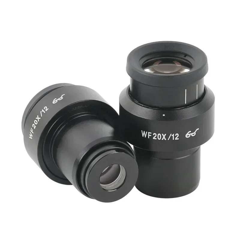 WF10x-23x WF20x-12x  WF10x-20x Eyepiece One Pair For Stereo Microscope Wide Field High Coverage 15mm WF15X/15 High Eye-point