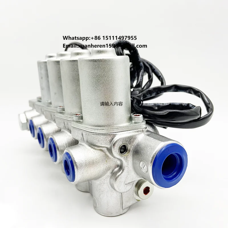 207-60-71311 Solenoid Valve Group Excavator PC220-7 Rotary Solenoid Valve Assy