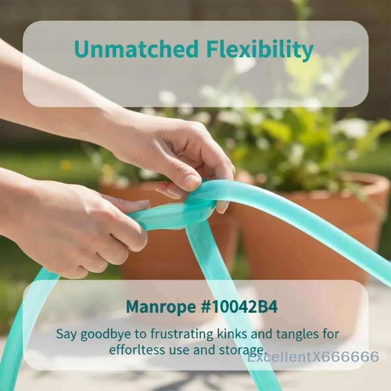 1Pc 7.5M Multi Directional Sprinkler Soaker Hose Durable Flat Water Saving Tubing For Garden Lawn Plant Watering