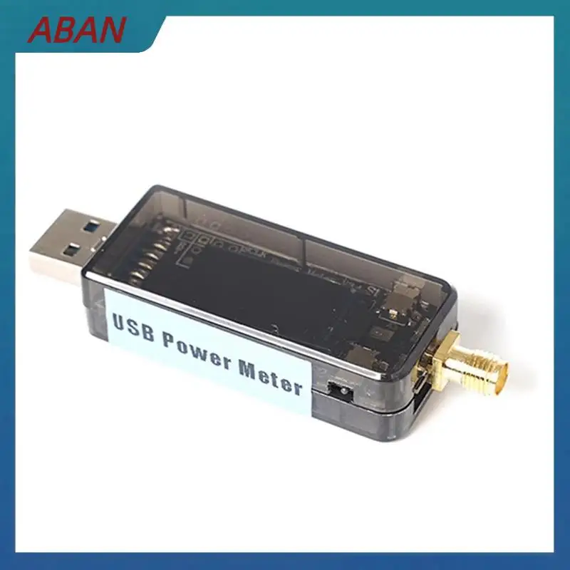 

ABAN USB измеритель мощности RF 100K-10GHZ с экраном 0,96 дюйма для беспроводной связи, калибровка обнаружения радиочастотной мощности