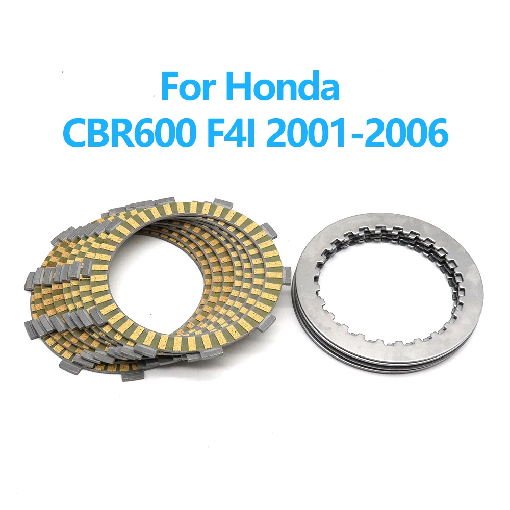 

For Honda CBR600 CBR 600 F4I 2001-2006 2005 2004 2003 2002 Motorcycle Accessories Clutch Plate Friction Disc Plate Kits