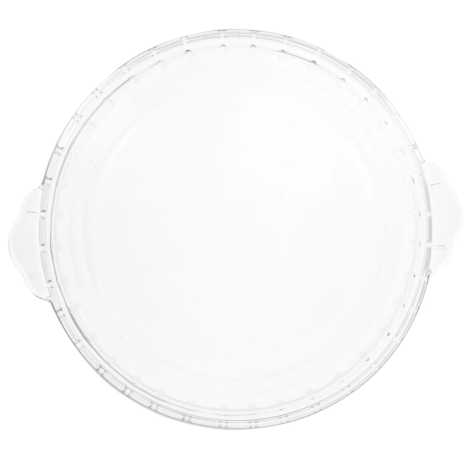 Plat à tarte en verre de 8 pouces, forme classique, résistant à la chaleur, non poreux, transparent, pour four, micro-ondes, réfrigérateur, idéal pour les tartes