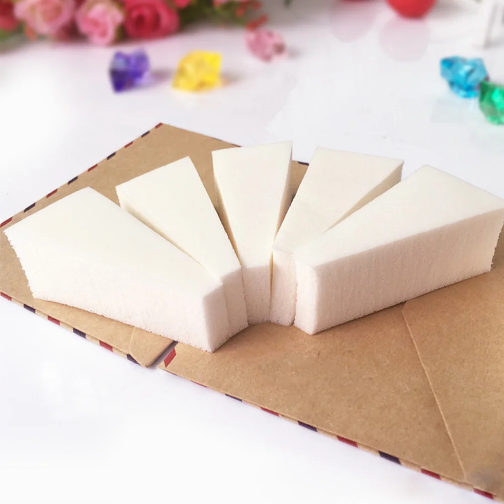 

40pcs Makeup Sponge Wedges For Nail Art Cosmetics Application Puff Manicure Sponge Foundation Applicator
