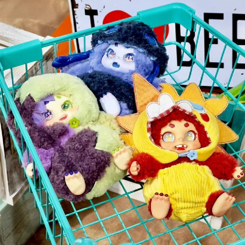 정품 타임쉐어 시노 무드는 예측할 수 없는 시리즈 플러시 블라인드 박스 애니메이션 피규어 까하스 미스테리오사스 커스텀 미스터리 박스