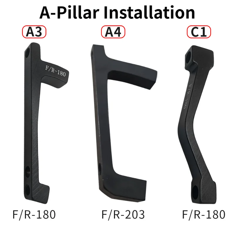 Zoom MTB Disc Brake Adapter 160/180/203mm Rotor IS PM AB to PM A Ultralight Bracket Post Mount Caliper Converter