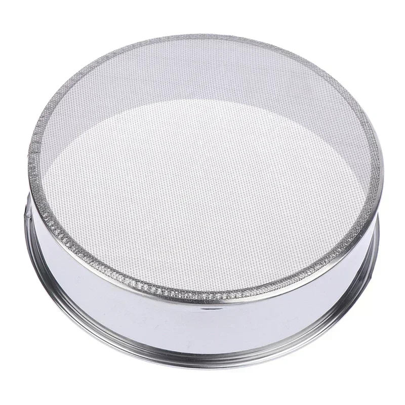 1pc Mesh Flour Sifting Sifter Sieve Strainer Cake Baking Household Kitchen Tools Great for Sifting Flour Stainless Steel 15cm