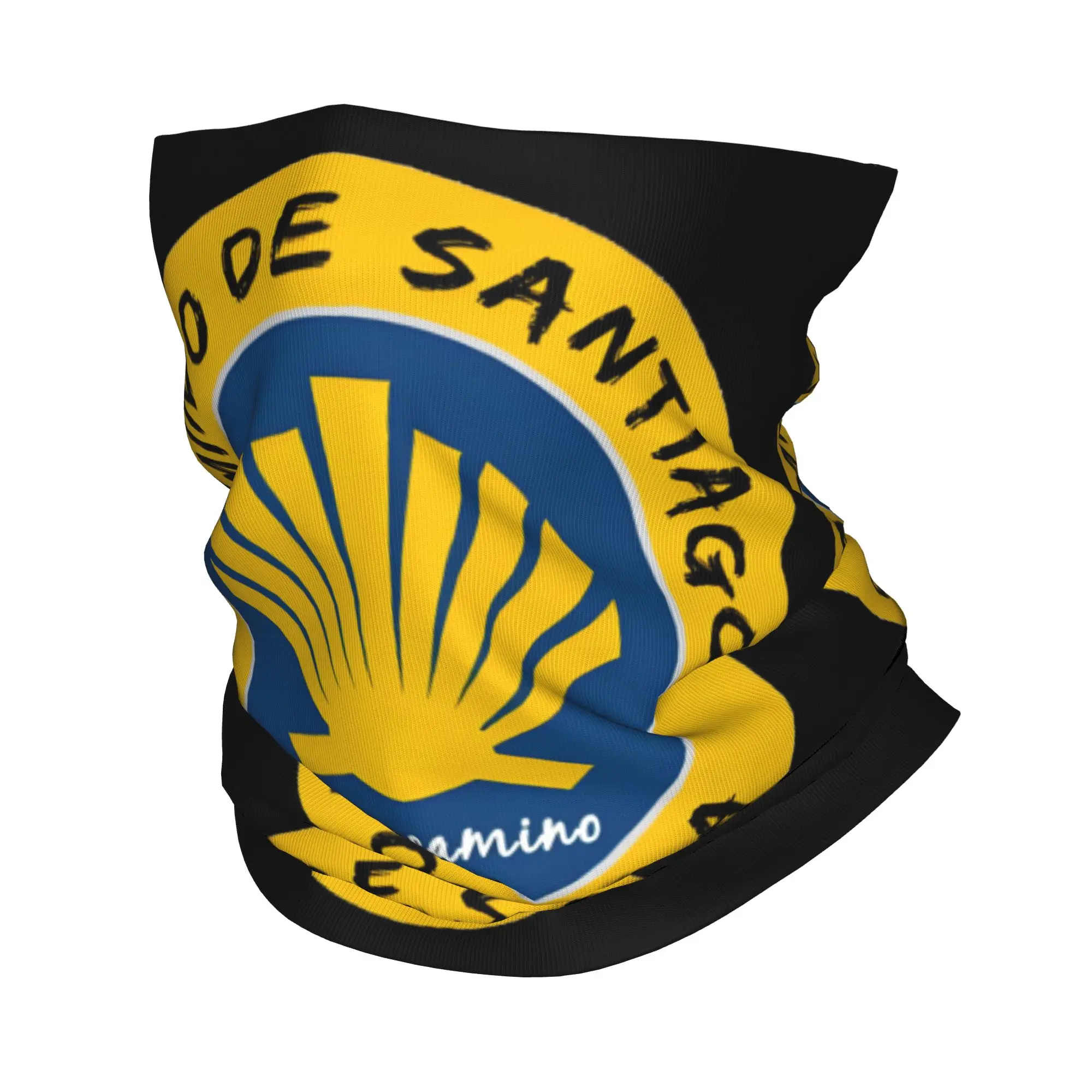 Бандана на заказ Camino De Santiago, теплая бандана для мужчин и женщин, зимний походный лыжный шарф, гетры Concha, чехол для лица