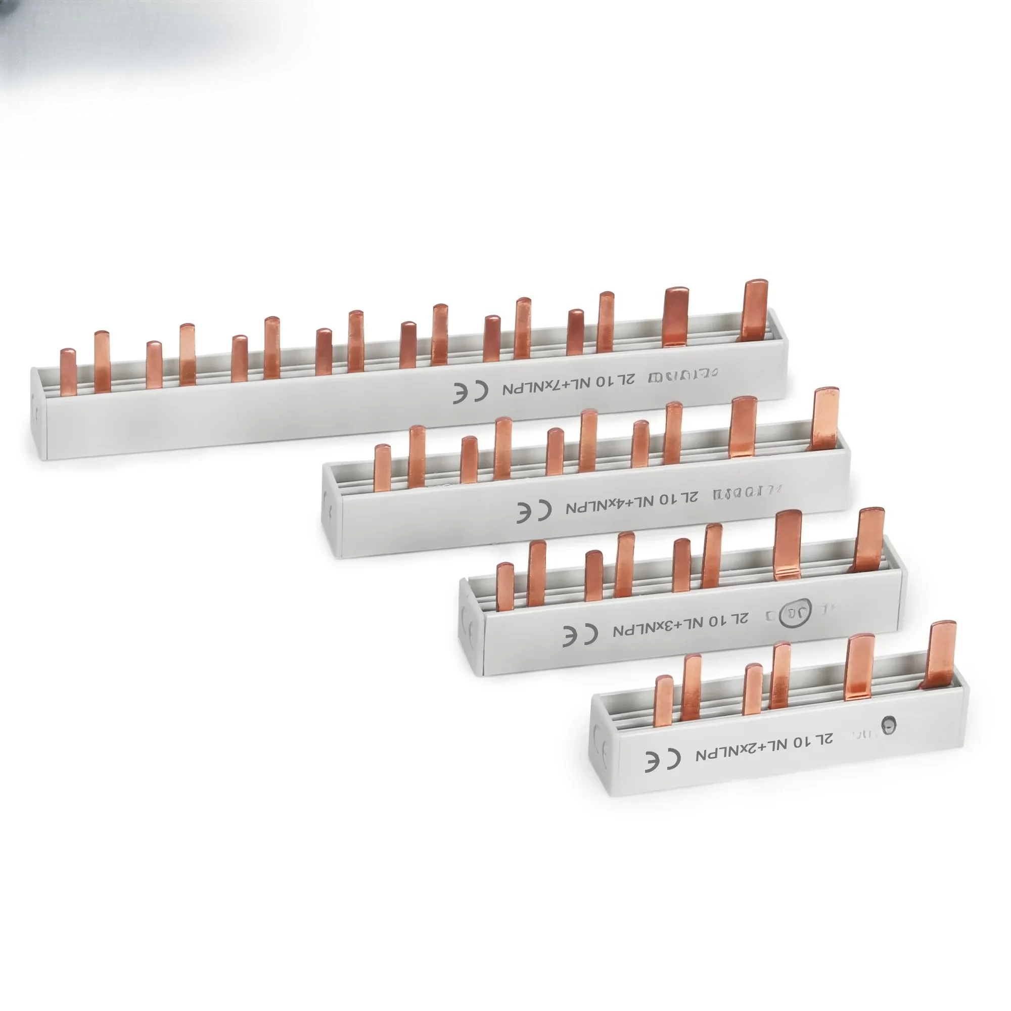 PIN TYPE Copper Busbar MCB Connector Busbar for Distribution Box Circuit Breaker Connection