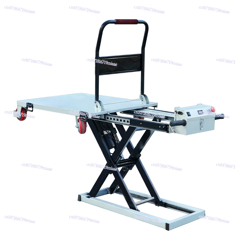 

Trolley Electric Hydraulic Lift, Portable Truck Carrying Scissors, Mobile Flatbed
