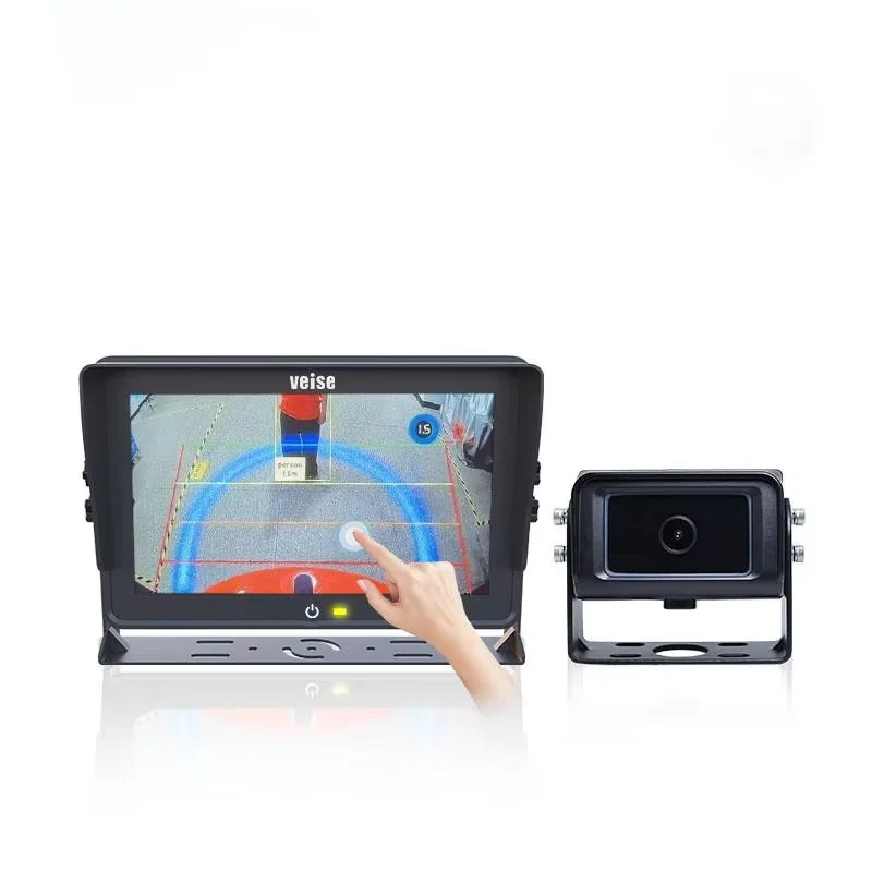 10.1 Inch Touch AI Backup Camera System with Ai Pedestrian and Vehicle Warning Function