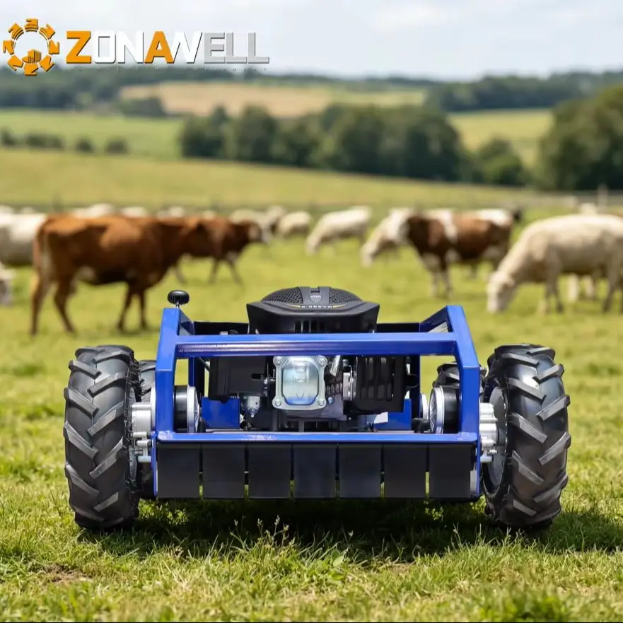 

Compact 4WD Lawn Mower Multifunctional Zero-Turn with Powerful Performance Customizable