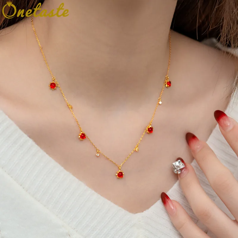 

Серебряное колье S925 с кубическим цирконием, 45 см, для женщин, позолоченное, блестящее, тонкое, с подвеской в виде подсолнуха, модное, изящное, многослойное, чокер, подарок