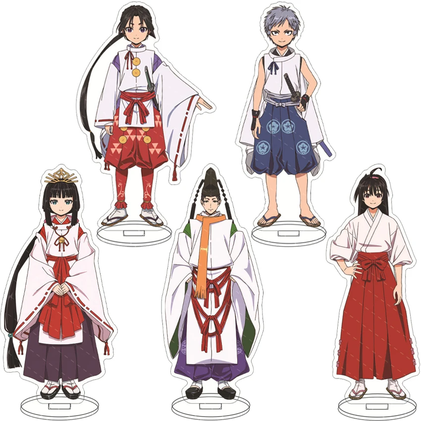 Figura de Anime de 16 CM, El Escurto Samurái, Tokiyuki Hojo Shizuku Ayako Fubuki Yorishige Suwa, Soporte Acrílico, Adornos, Regalos