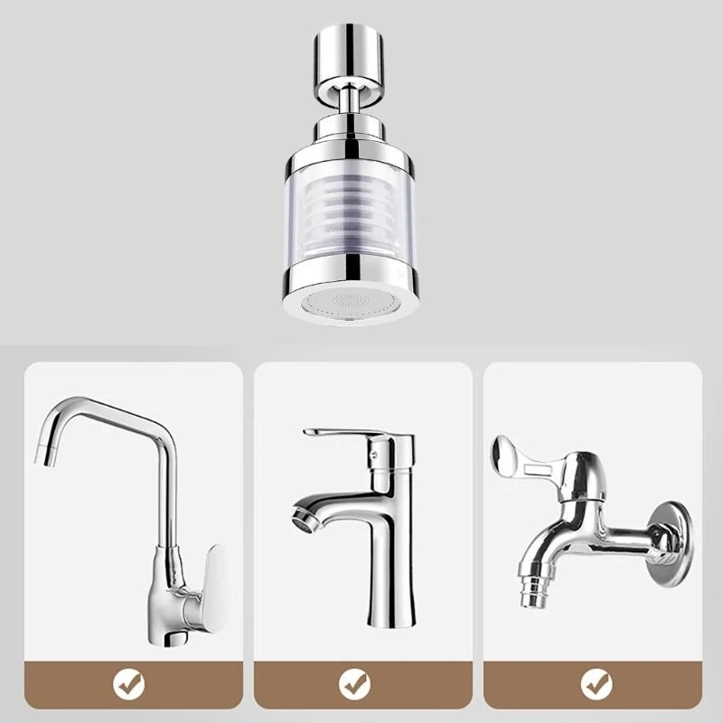 

Multipurpose Faucet Filters With PP Cotton Sturdy Materials Accessory for Superior Water Purities In Kitchen and Bath