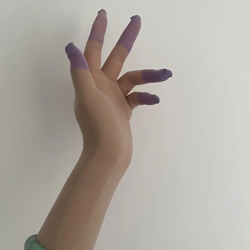 Alien palco cosplay luka r7 anime traje mesmo estilo restaurar luvas roxas homem mulher adereços festa de natal de halloween