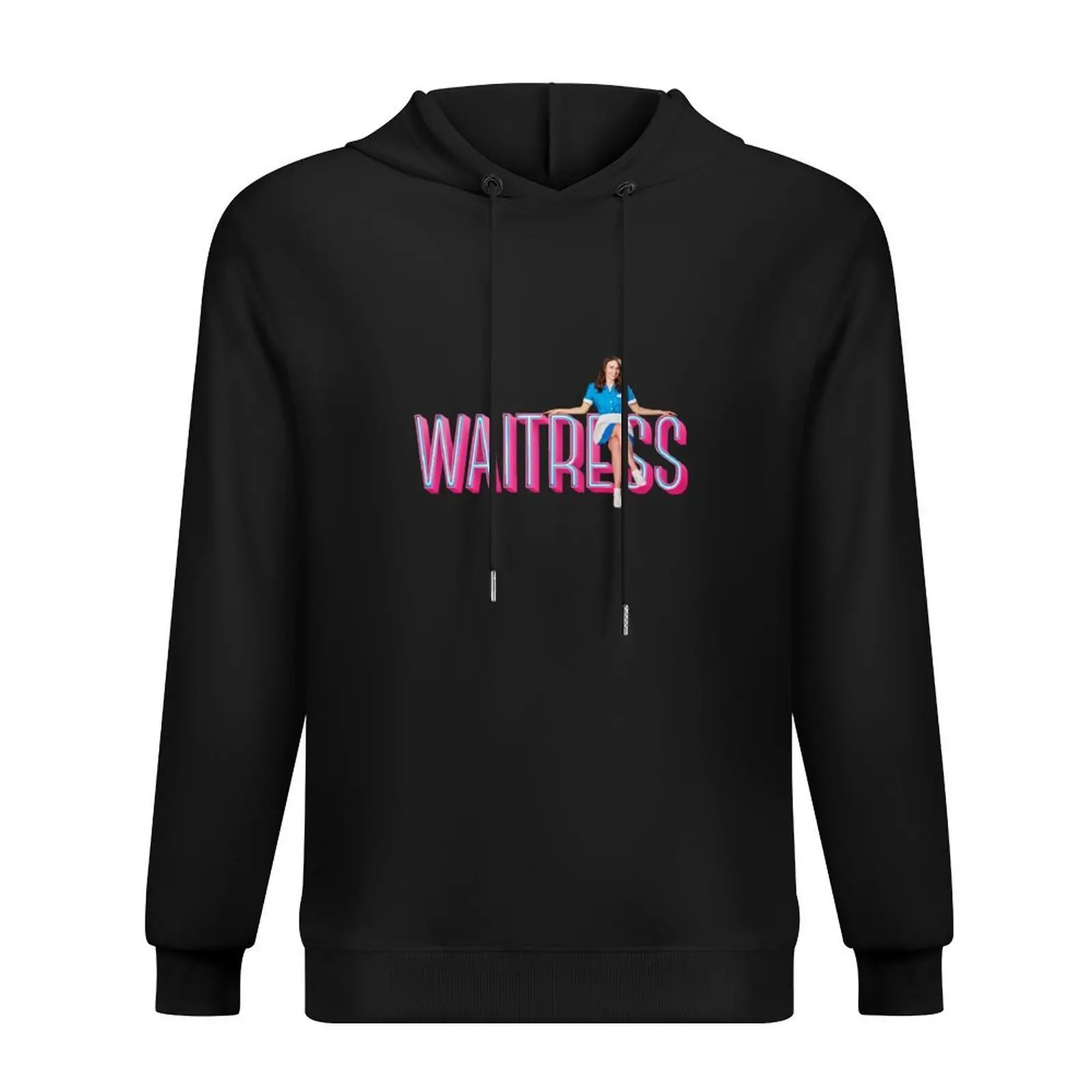 

Sara Bareilles sitting on Waitress the Musical neon logo - Broadway, West End Hoodie japanese style japanese hoodie