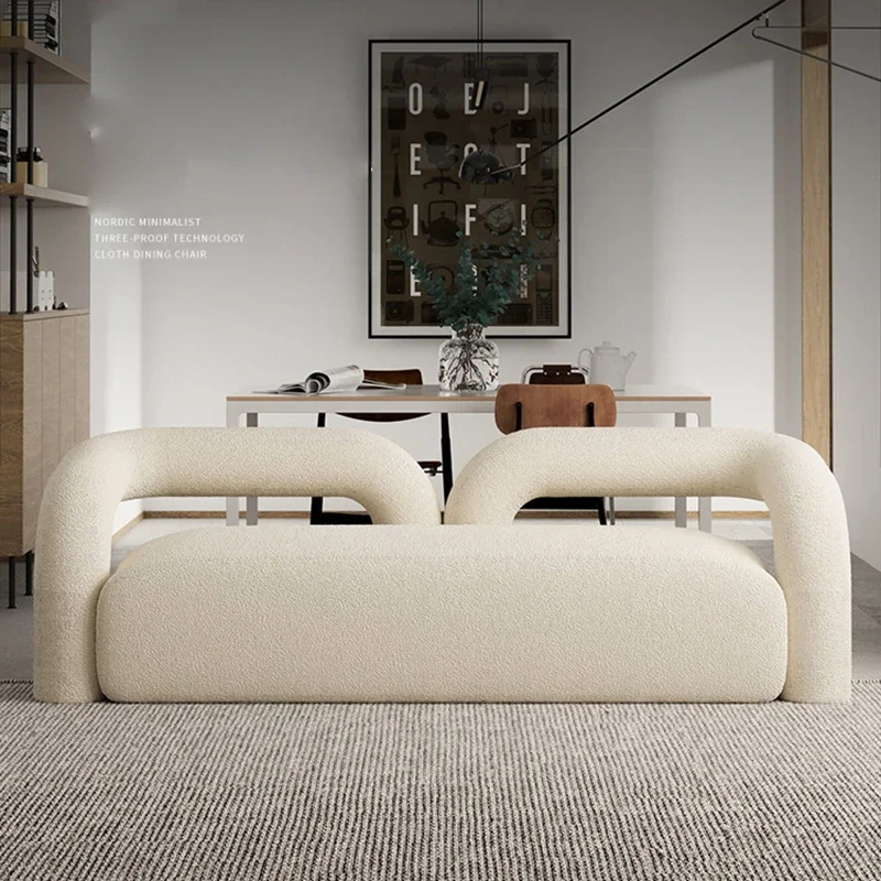 

*/--Modern Design Luxury Tufted Velvet Curved Comfortable Living Room Armrest Sofa