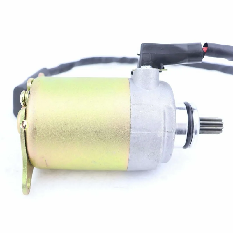 9 Teeth Electric Starter Motor for GY6 125cc 150cc ATV Scooter Moped Go Karts Quad 4 Wheelers Taotao Baja