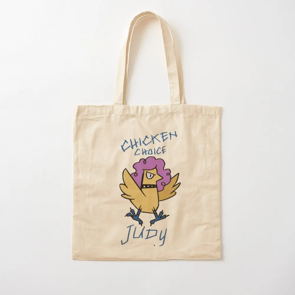 

Chicken Choice Judy Tote Bag large tote bag Custom bag