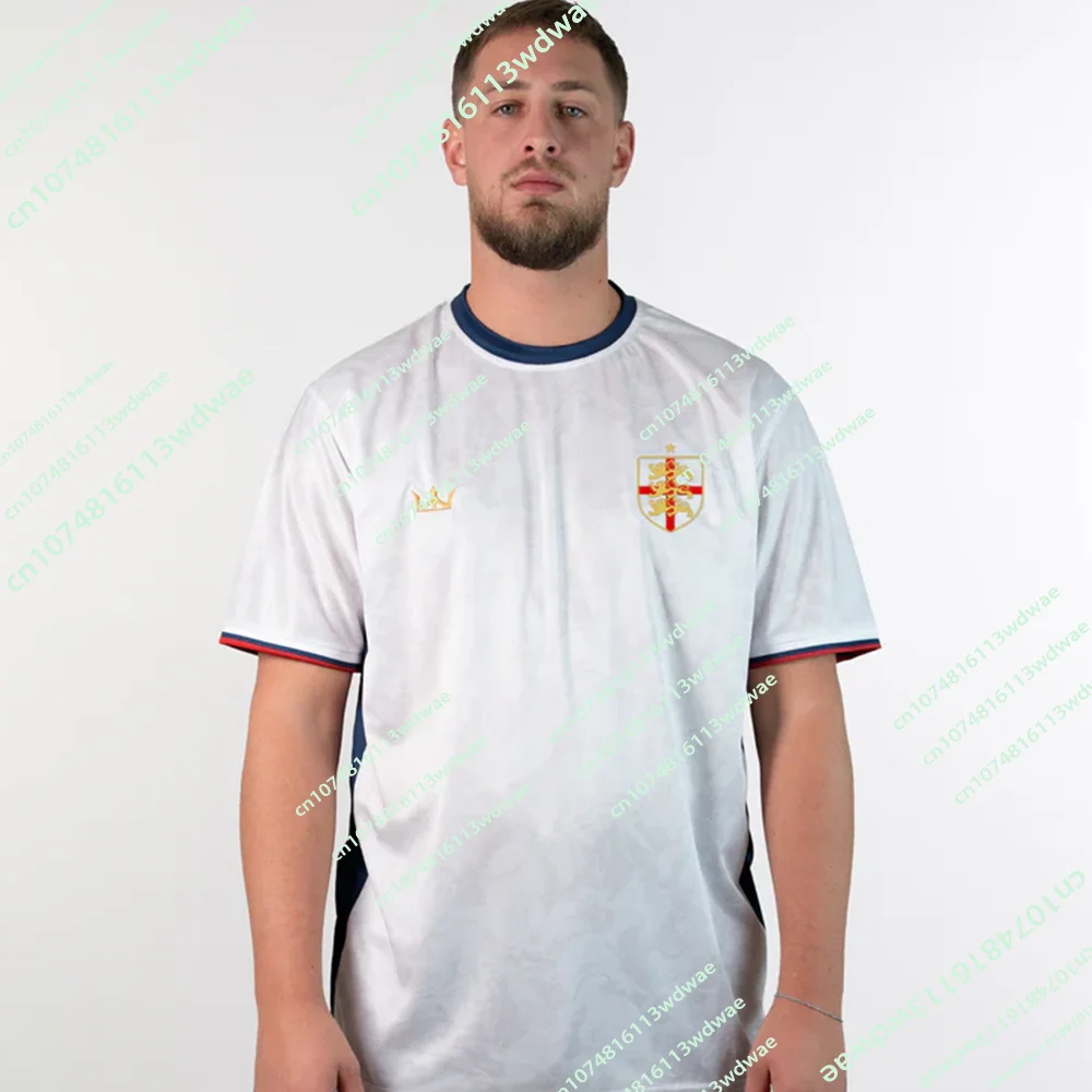 New Arrival 2026 England Jersey Football 3D Printed Men's T-Shirt Sports Quick-Dry Top KID Sports Family Boys Fans Footy Jerseys