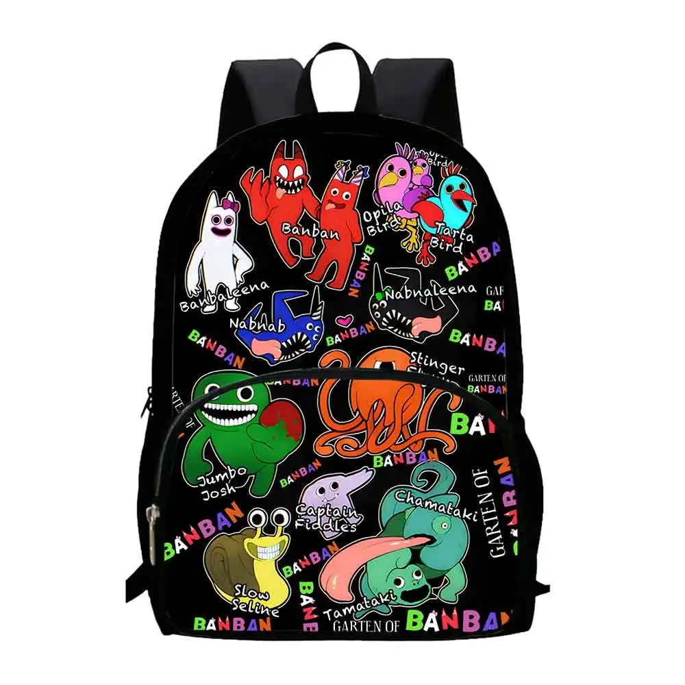 Garden of Backpack Banban School Bags,Cartoon Book Bags for Boys Girls, zaino per bambini per Junior Grades1-4, Bookbag per pupilla