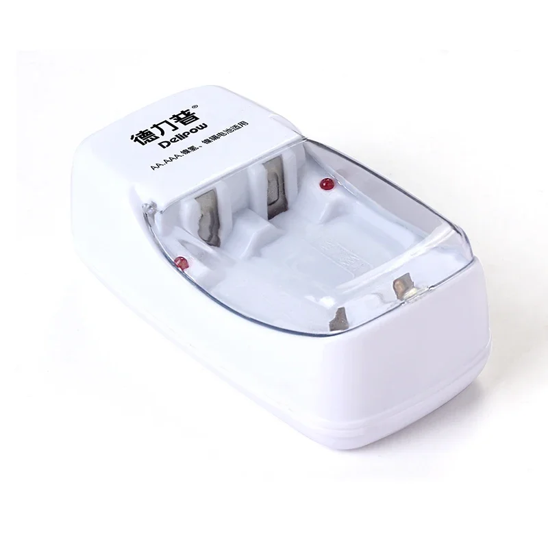 Novo carregador de bateria Delipow pode carregar 2 slots 5 No. 7 Bateria recarregável Bateria de brinquedo versátil 016 Li-ion recarregável CellA G