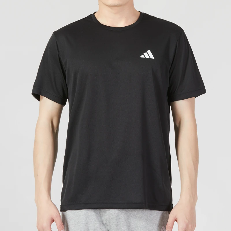 Camiseta Adidas Fab Tee Masculina Moda Esportiva Casual Fitness Basquete Respirável Manga Curta Hr8727