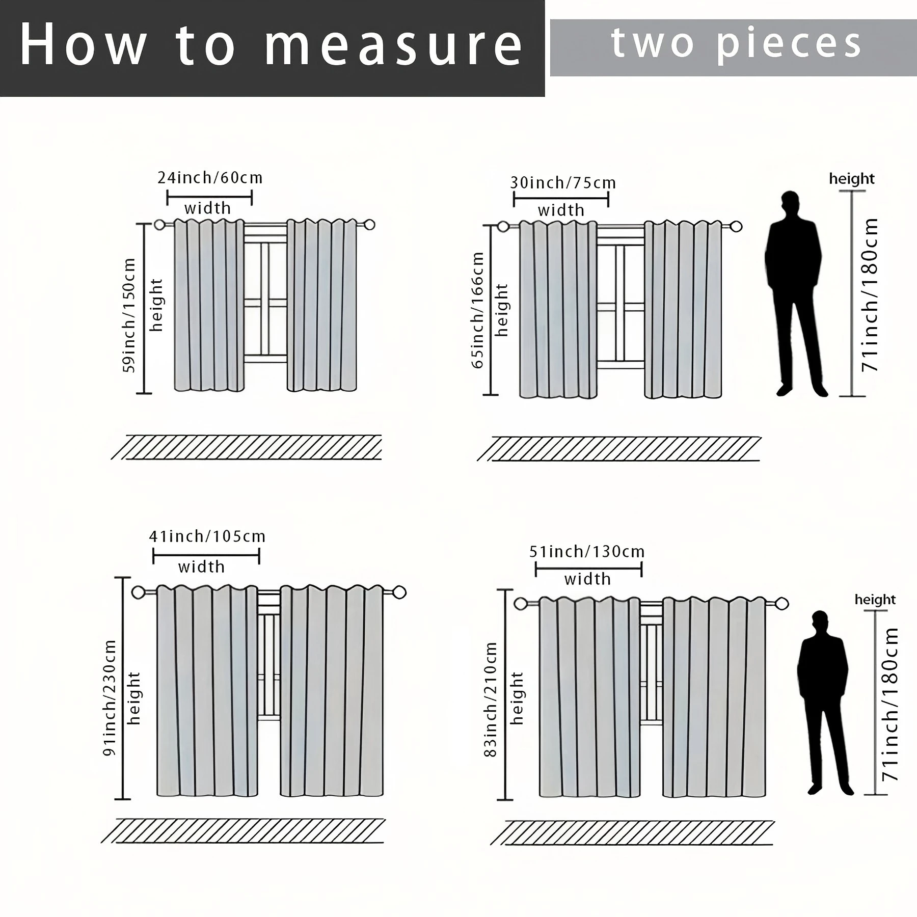 2pcs Snowman & Merry Christmas Curtains Winter Design Polyester Window Decor for Holiday Living Room Bedroom Rod Pocket Curtains