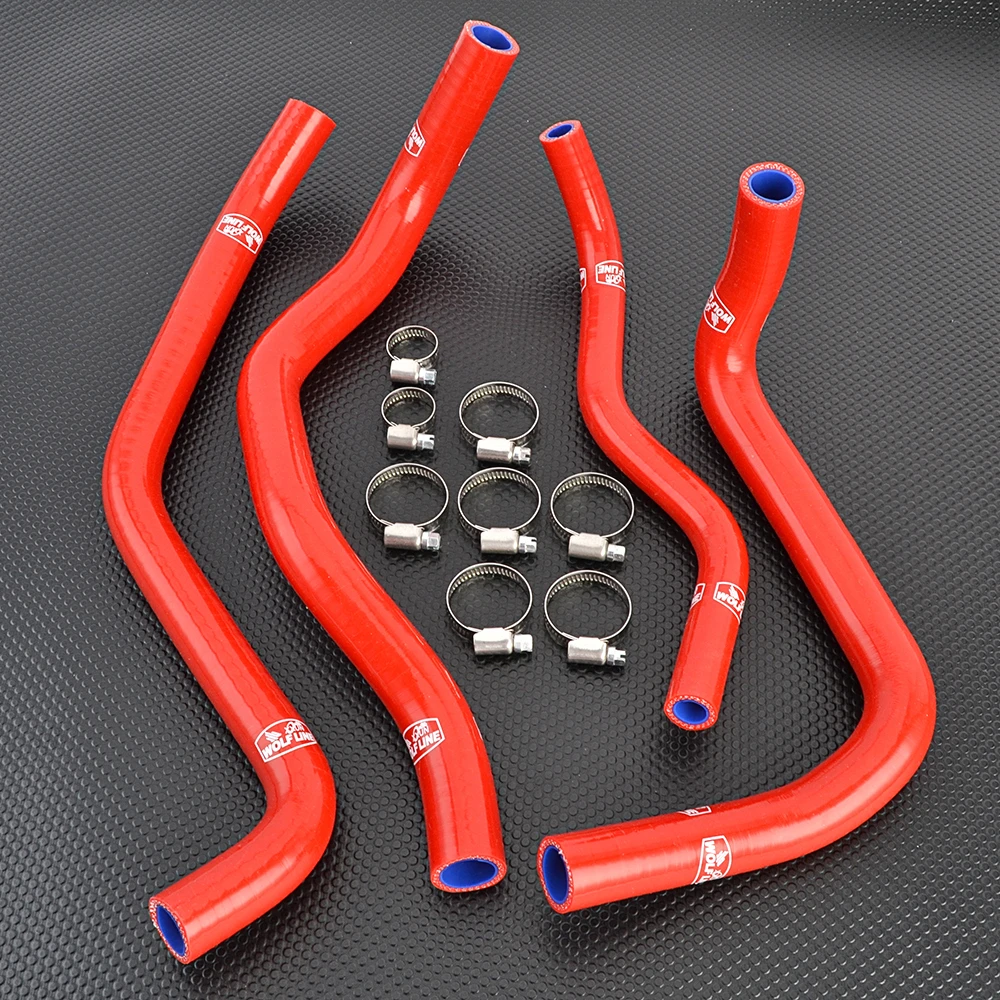 

Комплект силиконовых шлангов радиатора для Honda NX400 NX500 CB500 Hornet 2024 2025 / CB500F CB500X CB500R 2013-2024