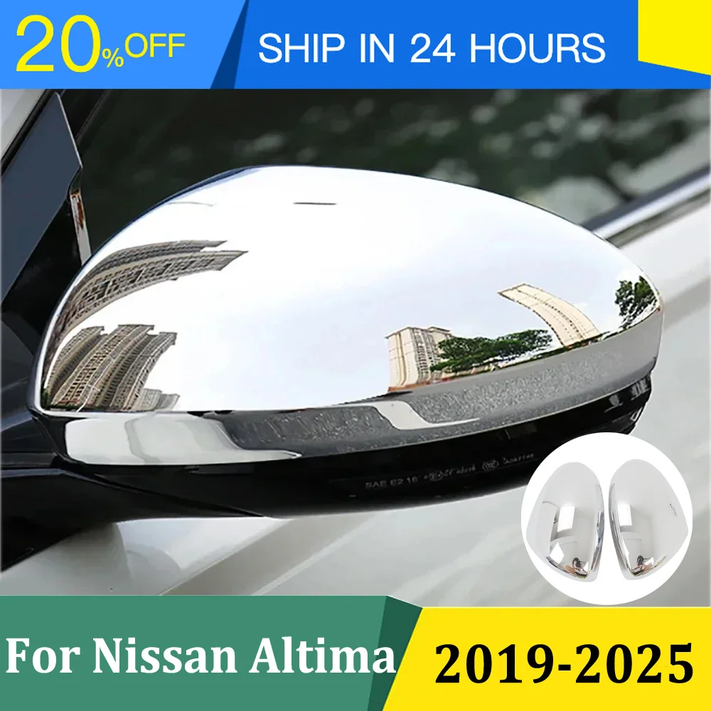 New Mirror Cover for Nissan Altima 2019 Exterior Styling Accessories Rearview Mirror Trim Cover Exterior Protection Accessories