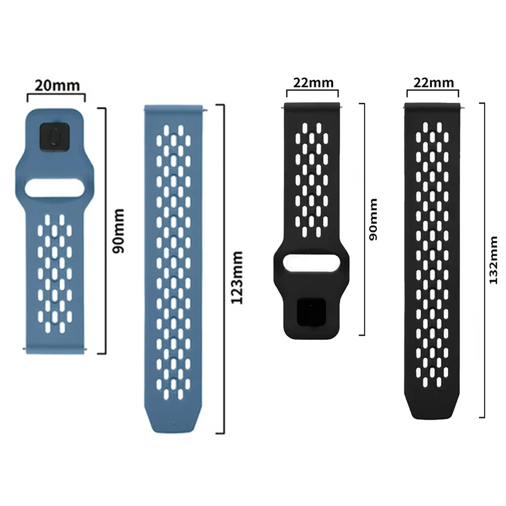 18/20/22mm Silicone Strap for Garmin Venu 4 45/41mm Venu 3 3s Sq 2 Plus Forerunner 170 70 570 265 255 Bracelet Active 6 5 Correa view 5