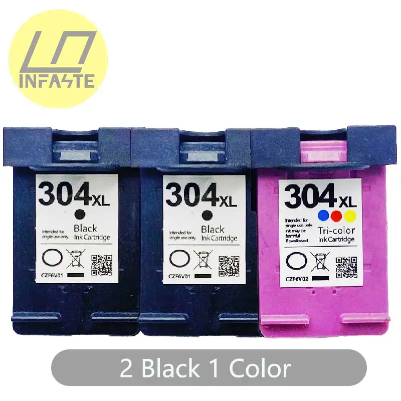 Infaste 304XL Ink Cartridge High Quality for HP 2620 2630 2632 3730 5020 5032 5010 5020 5030 5032 Printer