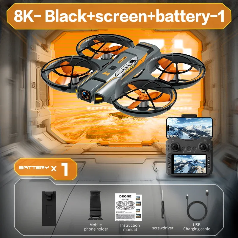 Lenovo A21Pro Mini Drone 8K GPS Professionele HD Luchtfotografie Afstandsbediening Vliegtuigen 5G HD Camera Quadcopter Speelgoed UAV