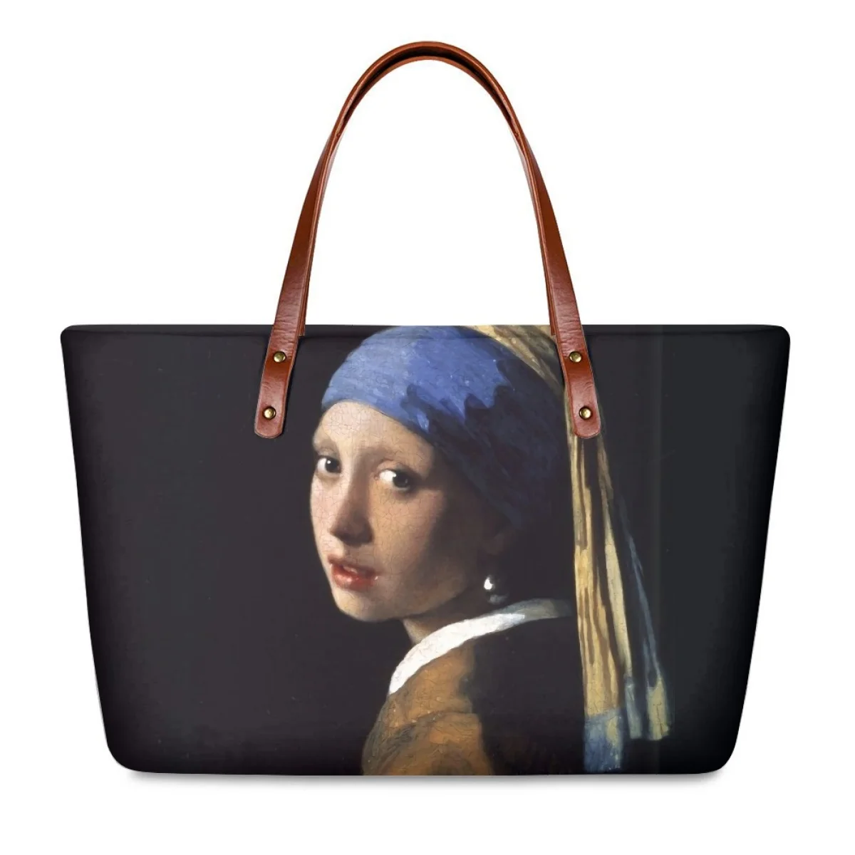 Noisydesigns Girl Handbags For Women Van Gogh Oil Painting Prints Lady Shoulder Bags Purses Totes Luxury 2024 New Bolsa Feminina