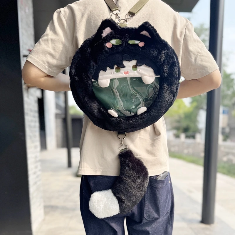 

Плюшевая игрушка Love And Deep Space Itabag Qin Chexia, украшенные подарки с глубокими хлопковыми куклами Ци Юли в день, аниме-украшения, подарки