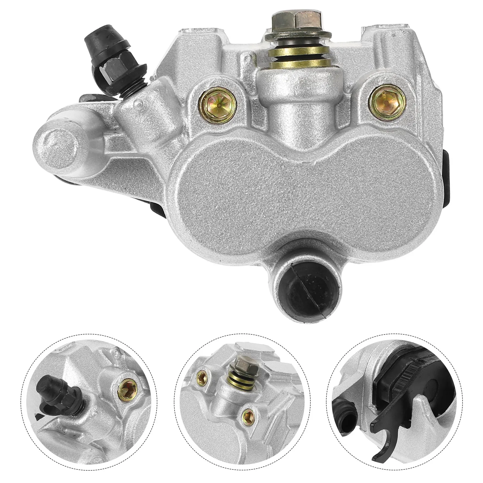 

Front Brake Caliper for Motorcycle and Atv Enhanced Durability Easy Install Stable Braking Performance Replacement Brake Caliper