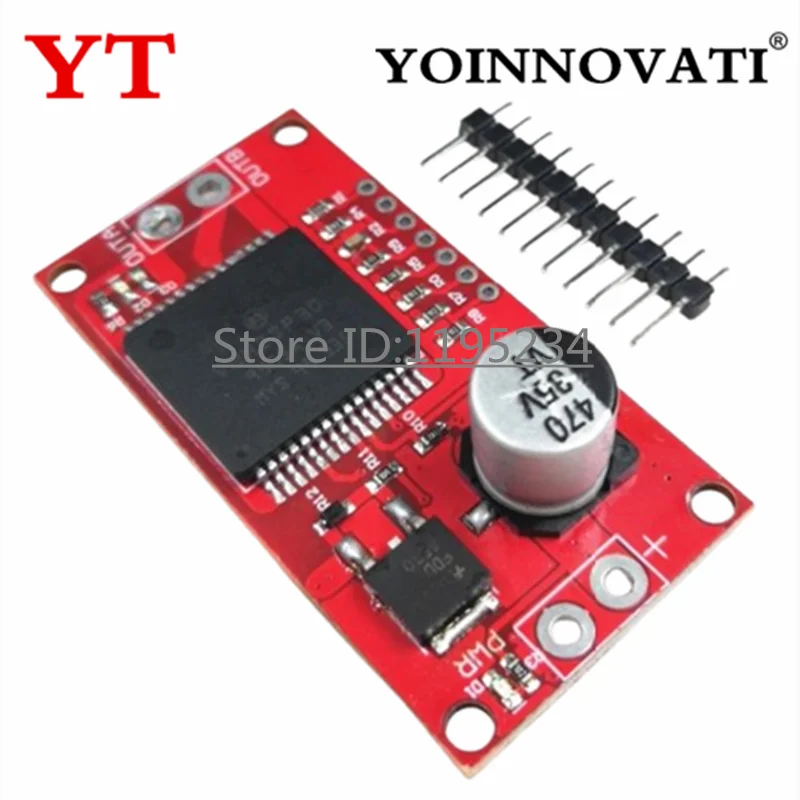 1 szt. 30A Mini VNH2SP30 sterownik silnika krokowego Monster Moto Shield moduł 16V