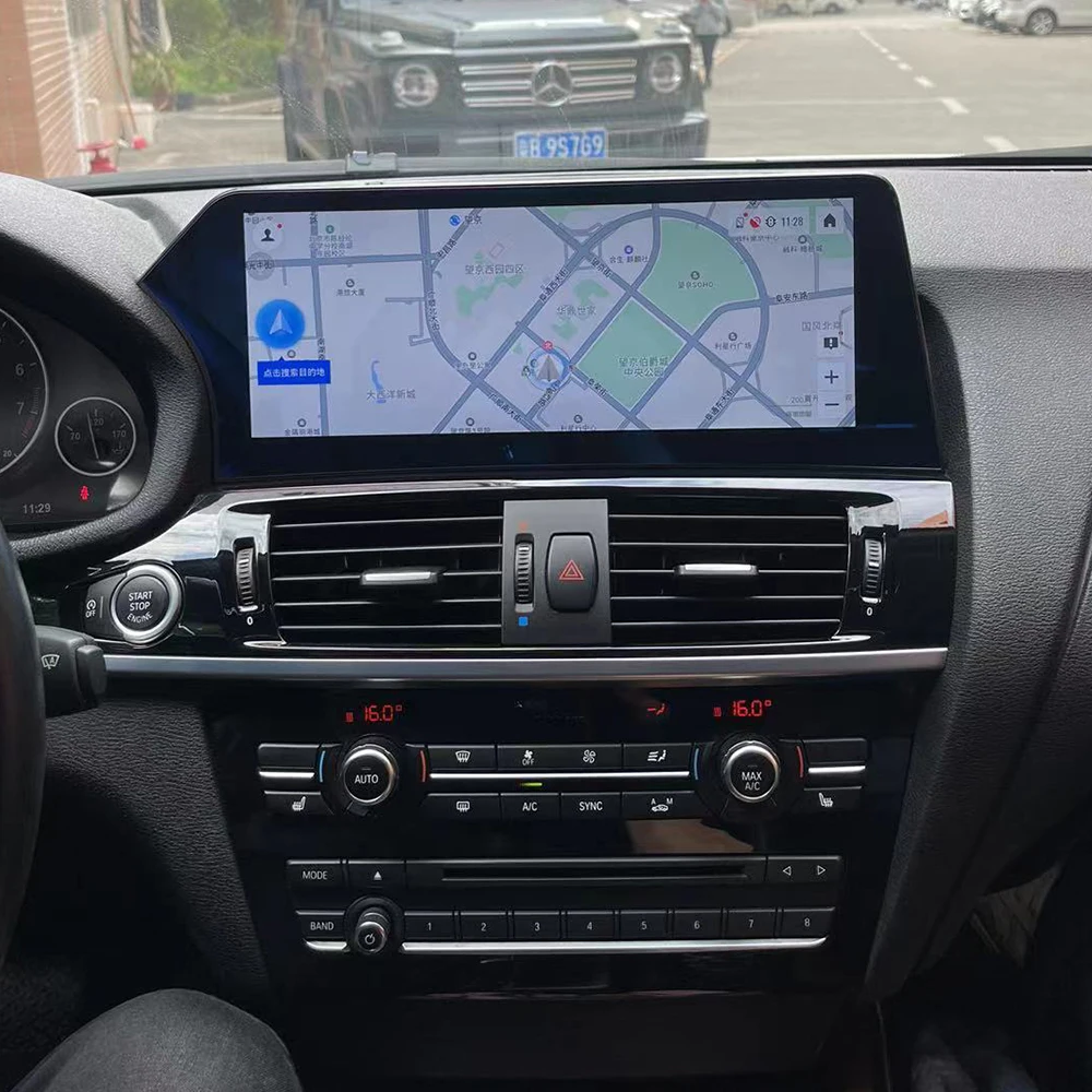 

12.3'' Screen Android 14.0 Carplay Video Navi Multimedia auto Radio WIFI CIC NBT System For BMW X3 F25 X4 F26 2011-2018 Car GPS