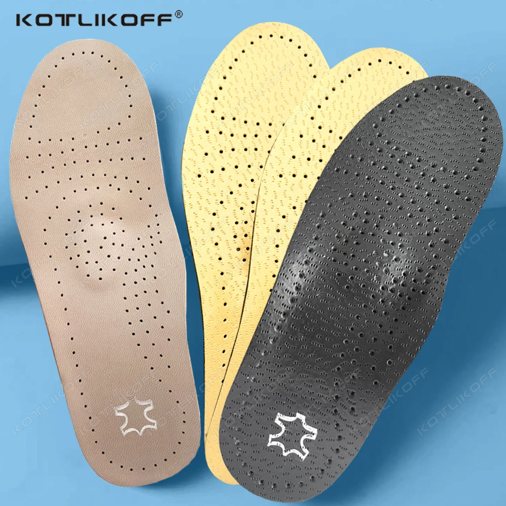 Klassische orthopädische Leder-Einlegesohle für Plattfüße, Fußgewölbeunterstützung, orthopädische Schuhe, Sohleninlagen für Füße, für Männer und Frauen, O/X-Beineinsatz
