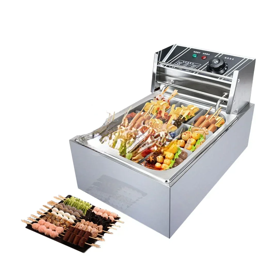 Máquina de cocina Oden comercial de 10L y 9 rejillas, precio de fábrica, para albóndigas y hot pot, máquinas de cocina Kanto, ¡oferta especial!