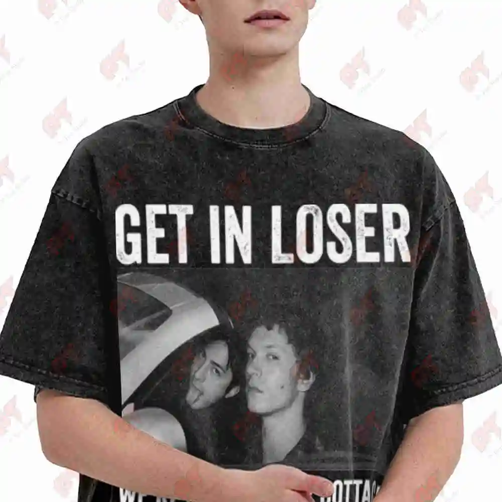 Get In Loser We're Going To The Cottage Heated Rivalry Ilya Rozanov Shane Hollander Vintage Washed Tee Pure Cotton T-Shirt