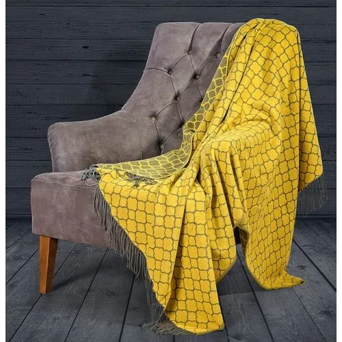 This Is Bed Baroque Sofa Throw yellow