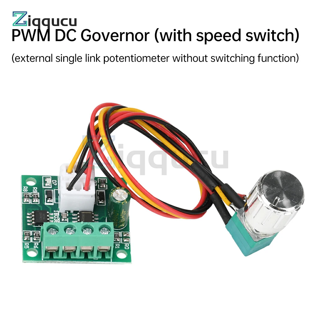 PWM DC Brush Motor Speed Controller DC Motor Regulator Control Module DC 1.8V 3V 5V 6V 12V 2A Speed Controller