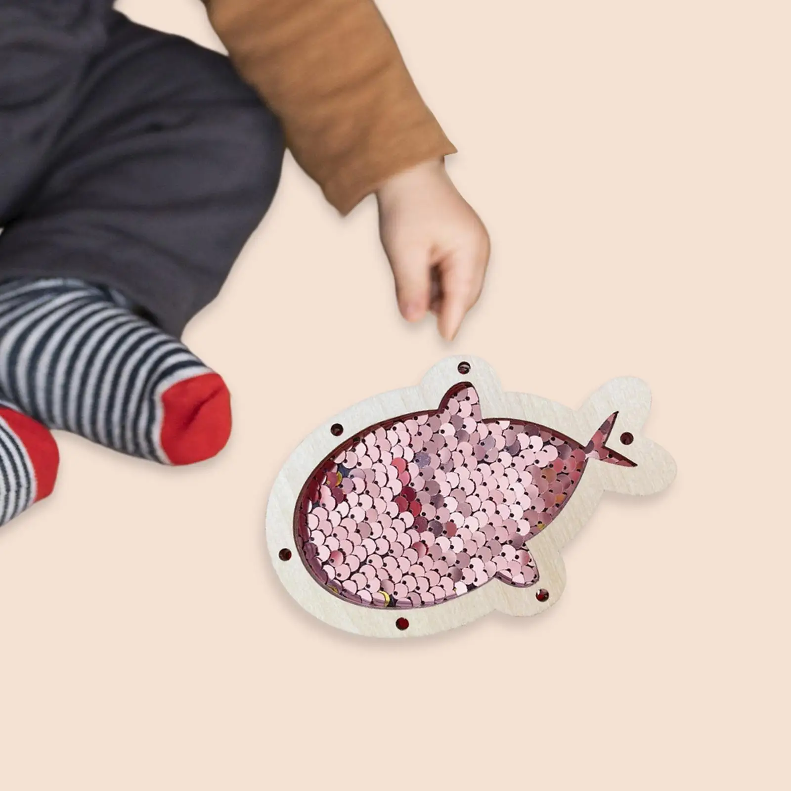 木製モンテッソーリビジーボード カラー認知パズル 幼児の男の子と女の子の発達のための早期学習おもちゃ