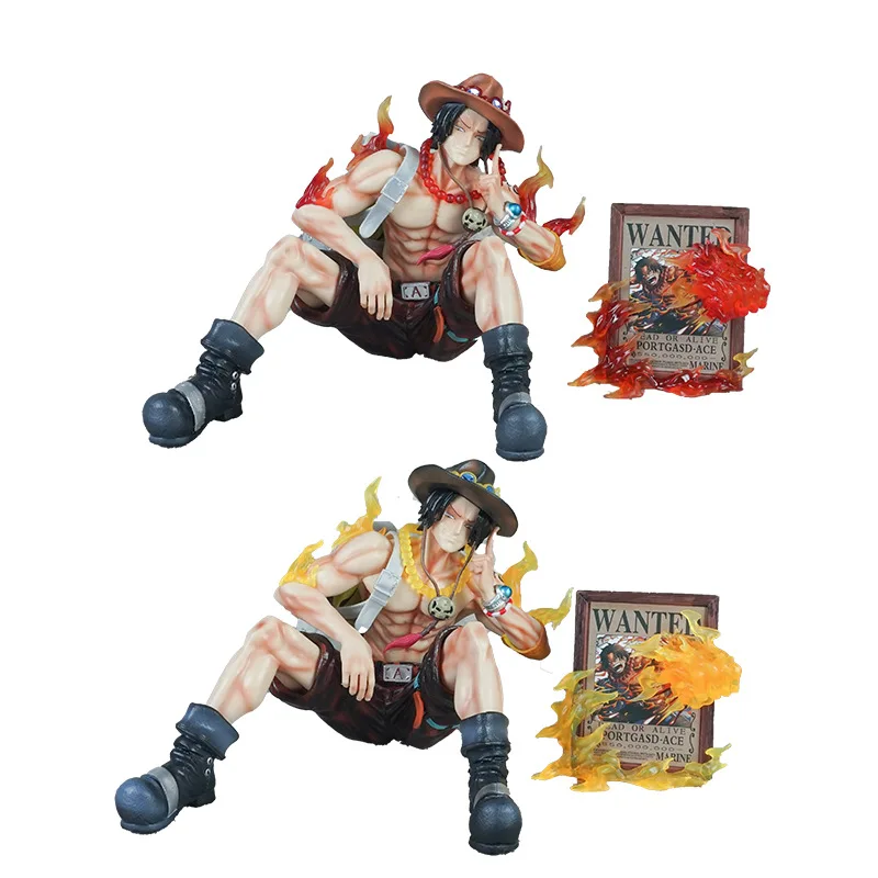 أنيمي يجلس قبضة النار الرقم البلاستيكية ، قطعة واحدة ، نموذج الآس ، زخرفة سطح المكتب ، نموذج تحصيل ، الأحمر والأصفر ، اللعب العصرية ، لعب الهدايا ، جديدة #6