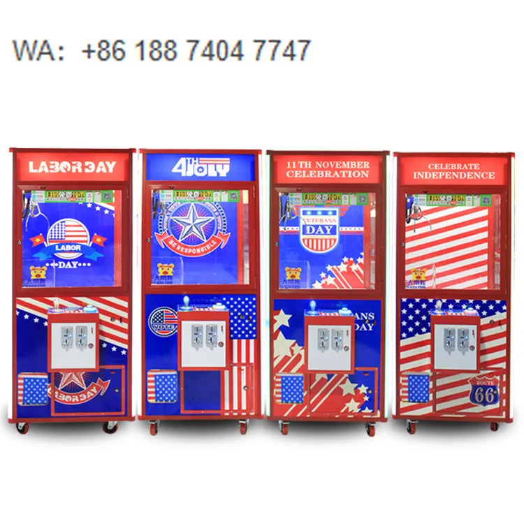 

British Style Gift Machine Arcade Toy Gift Machine Candy/ Claw Crane Prize Vending Game Machine Video Games for Sale