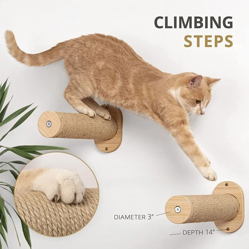 hamac-pour-chat-structure-d'escalade-murale-en-bois-plateforme-de-saut-griffoir-poteaux-d'escalade-echelle-mobilier-pour-animaux-de-compagnie