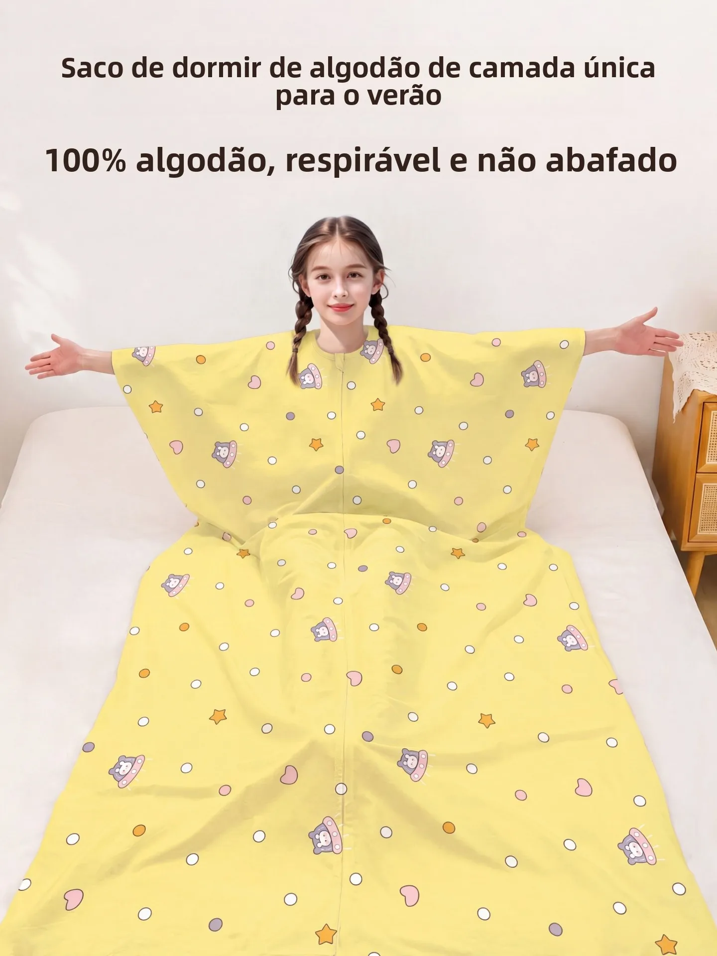 summer-children's-sleeping-bag-thin-pure-cotton-cartoon-pattern-baby-nap-anti-kick-blanket-envelope-style-rectangular-shape